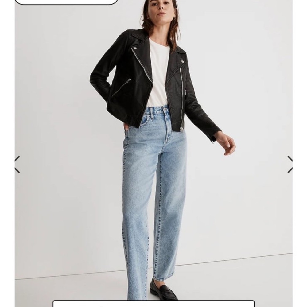 Madewell leather jacket